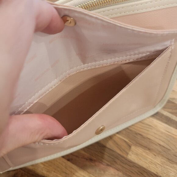 Michael Kors Pale Pink Trousseau Bag Wristlet & Dust Bag NWOT - Picture 12 of 15